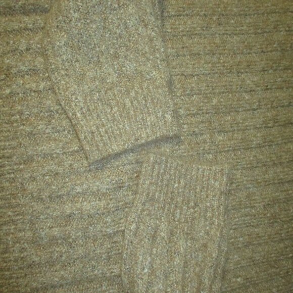 William Rast Womens Oatmeal Wool Blend Turtleneck Sweater Sz. M Grunge Cabincore - Picture 13 of 15